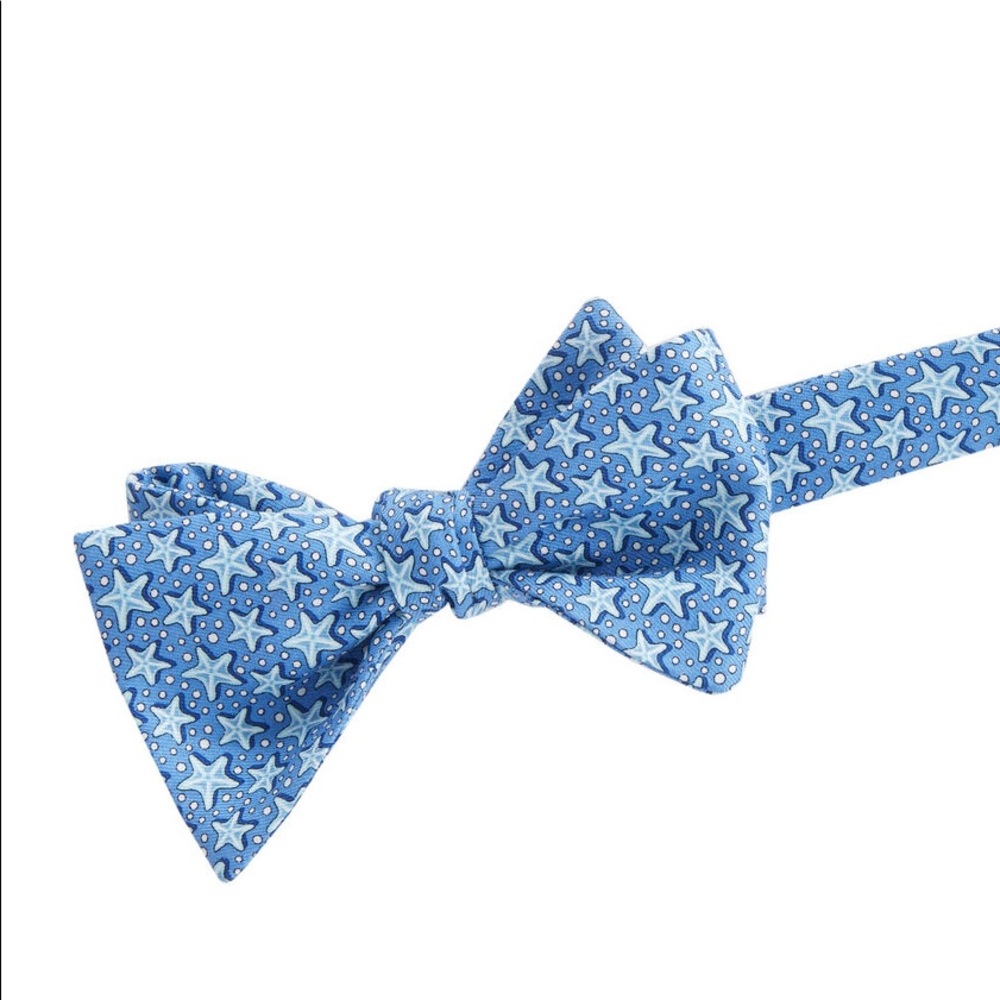Vineyard Vines Men’s Silk Starfish Bow Tie NWT
